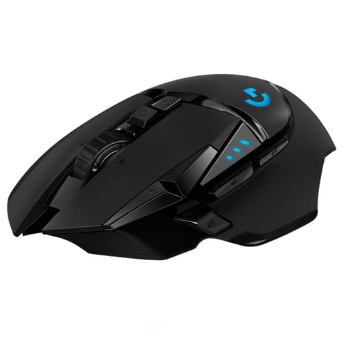 Logitech Gaming Mouse G502 (Hero) Optisk Trådløs Kabling Sort