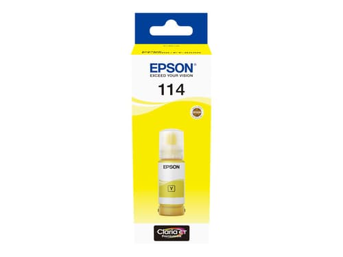 Epson Blæk Gul 114 Flaske – Et8500/et-8550