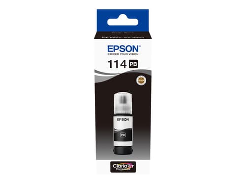 Epson Muste, Valokuva, Musta, 114 Bottle – Et8500/et-8550