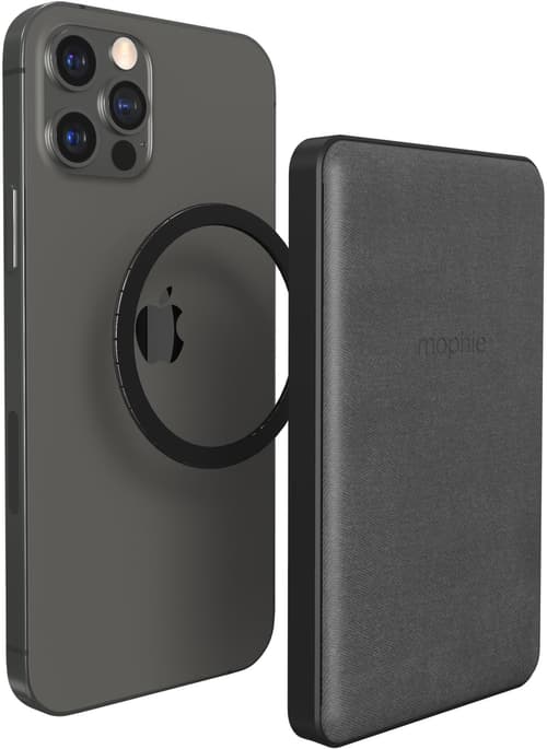 Mophie Snap+ Juice Pack Mini 5000 Mah Trådlös Laddning Svart 5000mah Svart
