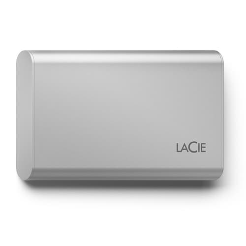 LaCie Portable SSD v2 - 500GB - Sølv - Ekstern SSD - USB 3.2 Gen 2