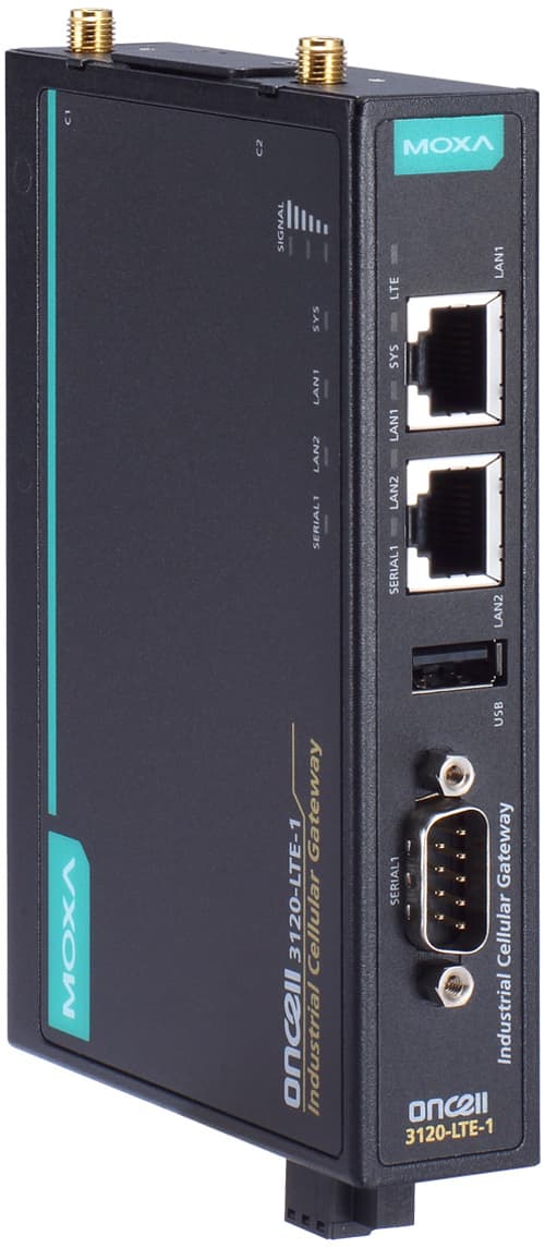 Moxa Oncell 3120-lte-1, Teollinen Lte-yhdyskäytävä