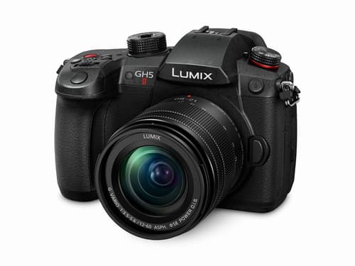 Panasonic Lumix G DC-GH5M2 - Digitalkamera - spejlløst - 20.3 MP - Four Thirds - 6K / 60 fps - 5x optisk zoom 12 - 60 mm objektiv - Wi-Fi, Bluetooth