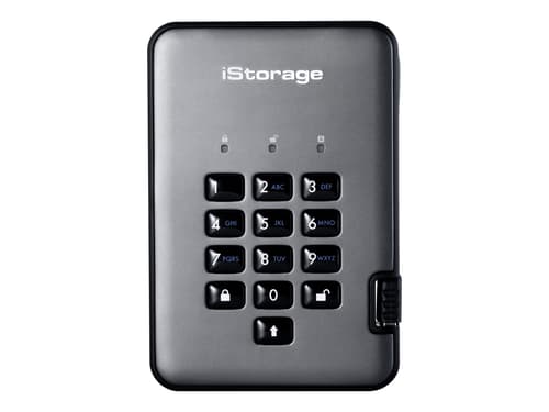 Istorage Diskashur Pro2 Ssd 4 Tb Usb A-tyyppi 3.2 Gen 1 (3.1 Gen 1) Musta