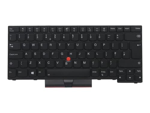 Lenovo Primax - Bærbar tastatur - til udskiftning - Engelsk - UK - Sort