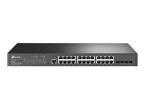 Tp-link Jetstream Tl-sg3428 Nettverkssvitsj Håndtert L2/l3 Gigabit Ethernet (10/100/1000) 1u Sort