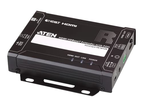 Aten Hdmi Hdbaset-mottagare Med Poh (4k Vid 100 M) (hdbaset Klass A)