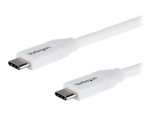 Startech Charge Usb-c Cable 100w (usb 2.0) 2m Usb-c Usb-c Valkoinen