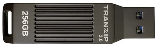 Tranzip Datastick Metal Usb 3.2 Gen 1 256gb 256gb Usb-a Sort