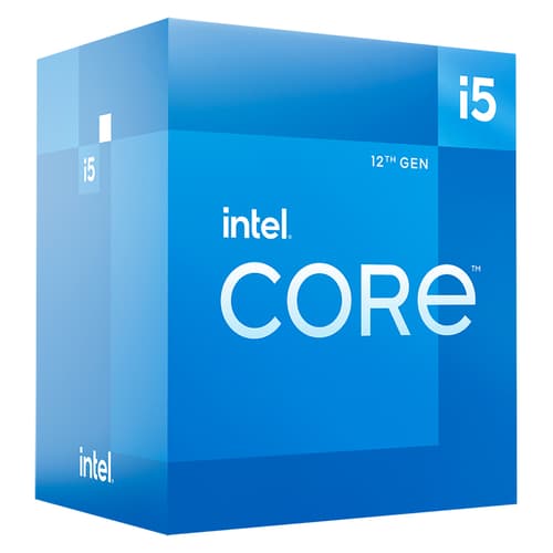 Intel Core i5-12400 Alder Lake CPU - 6 kärnor - 2.5 GHz - Intel LGA1700 - Intel Boxed (med kylare)