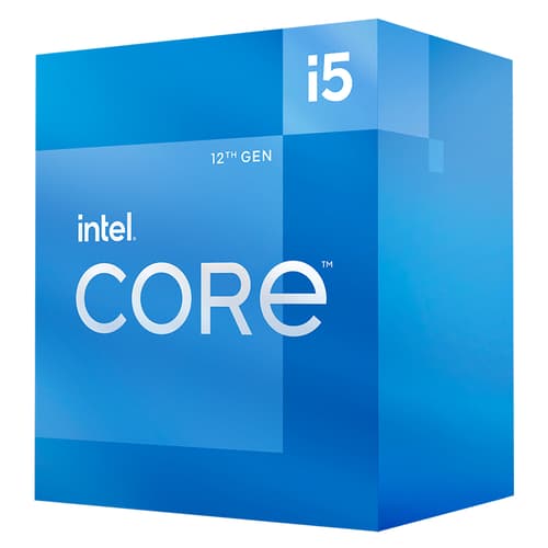 Intel Core i5-12500 Alder Lake CPU - 6 kärnor - 3 GHz - Intel LGA1700 - Intel Boxed (med kylare)