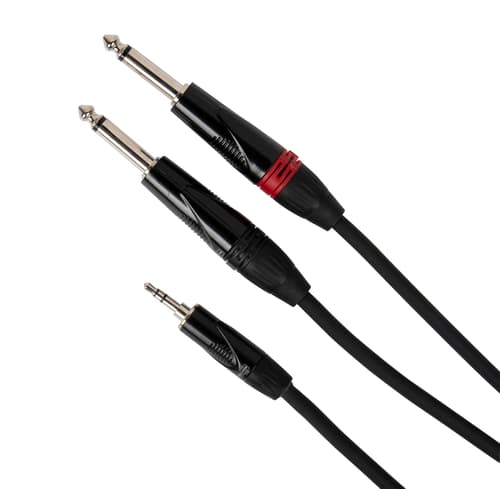 Pulse Sound Signalkabel 3,5mm - 2x 6,3 3m