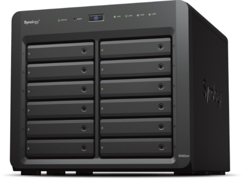Synology Diskstation Ds3622xs+ Nas Tower Ethernet Lan Sort D-1531