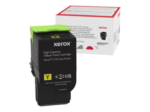 Tonerpatron gul høj kapacitet til Xerox C310/C315 - 5.500 sider