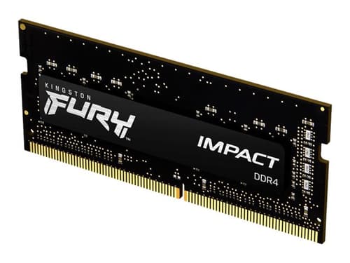 Kingston Technology Fury Impact Muistimoduuli 8 Gb 1 X 8 Gb Ddr4 1600 Mhz 8gb 1600, 3200mhz Ddr4 260-pin So-dimm