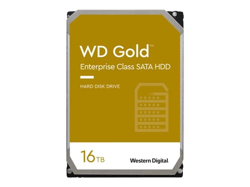 Wd Gold 16tb 3.5 tommer 7200r/min Sata Hdd billede