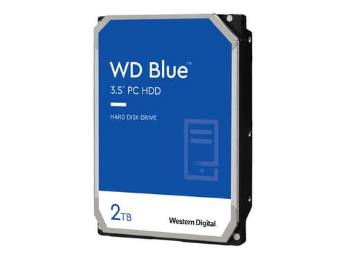 WD Blue - 2TB - Harddisk - WD20EZBX - SATA-600 - 3.5"