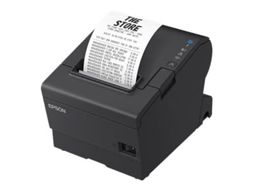 Epson Tm-t88vii (112) Usb/ethernet/serial, Sis. Ac-sovittimen, Musta