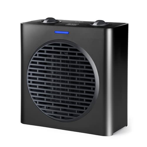 Black & Decker Keramisk Varmeblæser 1500 W Sort