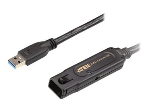 Aten Ue3310-at-g Usb-kabel Usb 3.2 Gen 1 (3.1 Gen 1) 10 M Usb A Sort 10m. Usb-a Usb-a Sort