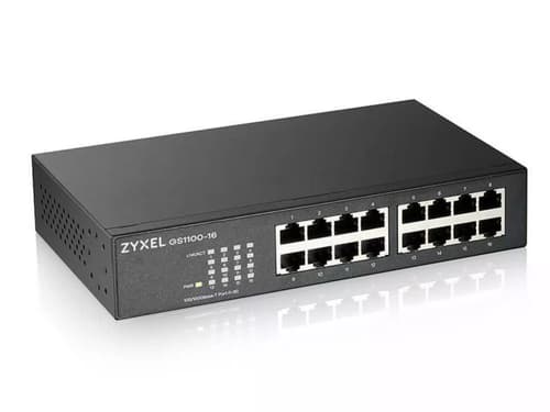 Zyxel Gs1100-16 Ikke Administreret Gigabit Ethernet (10/100/1000) billede