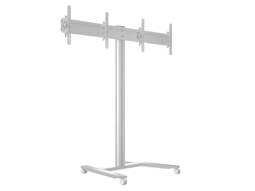 Multibrackets M Public Display Stand 180 HD Dual Silver 100 kg 60" Op til 800 x 400 mm