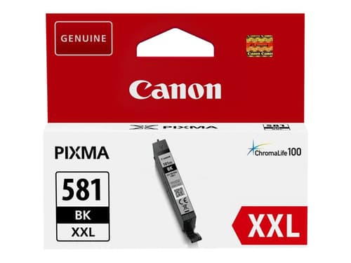Blækpatron Canon CLI-581BK XXL, sort - op til 795 sider