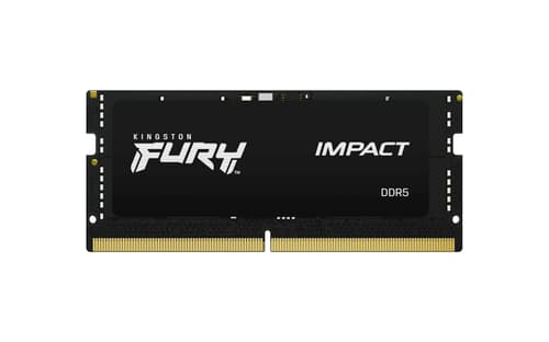 Kingston FURY Impact DDR5-4800 - 8GB - CL38 - Single Channel (1 pcs) - Svart