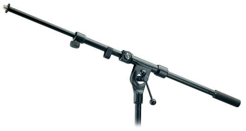 König & Meyer 211/1, 3/8, Teleskopisk, 590 g, Stål, Sort