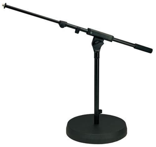 König 25960b Kort Stativ Med Bom Og Rund Bunnplate
