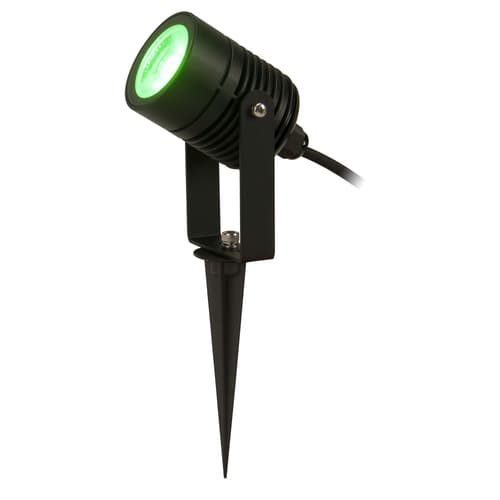 Lightson Arcus-puutarhakohdevalaisin Rgb, Musta