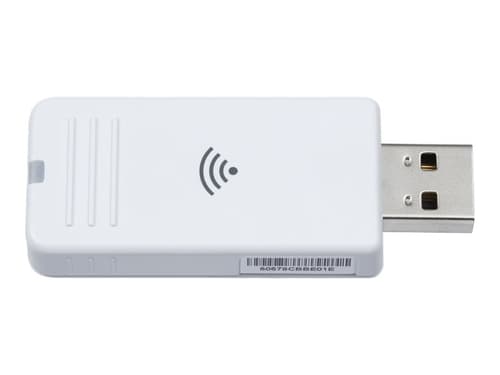 Epson ELPAP11 - Streamingadapter til netværksmedie - USB - Wi-Fi - for Epson EB-L770, PU1006, PU1007, PU2010, PU2120, PU2220  MeetingMate EB-1480  PowerLite X06