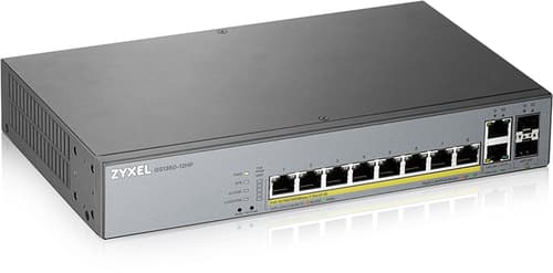 Zyxel Nebula Gs1350-12hp Smart Surveillance Poe Switch 130w