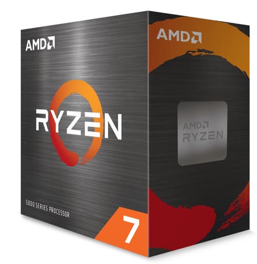 Amd Ryzen 7 5700x Processor 3,4 Ghz 32 Mb L3 Kasse 3.4ghz Am4 Processor