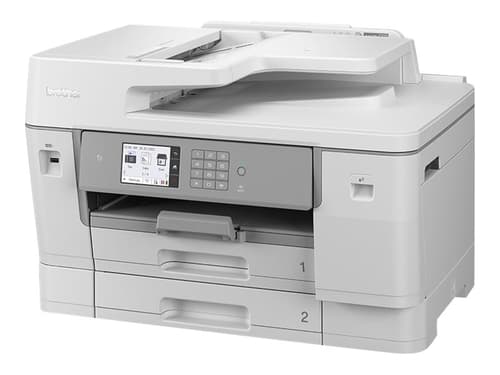 Brother MFC-J6955DW - Multifunktionsprinter - farve - blækprinter - A3/Ledger (medie) - op til 25 spm (kopiering) - op til 30 spm (udskriver) - 600 ark - 33.6 Kbps - USB 2.0, LAN, Wi-Fi(n), NFC, USB 2.0 vært