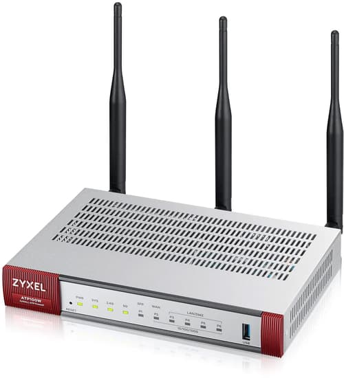 Zyxel Nebula Zywall Atp100w -palomuuri (mukana 1 Vuoden Security Pack)