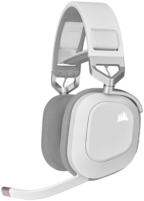 Corsair Hs80 Rgb Trådlöst Gaming Headset Vit