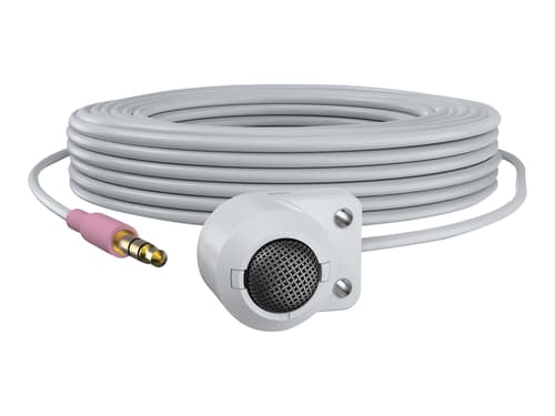 Axis 01560-001 Mikrofoner Vit Mikrofon Till Säkerhetskamera