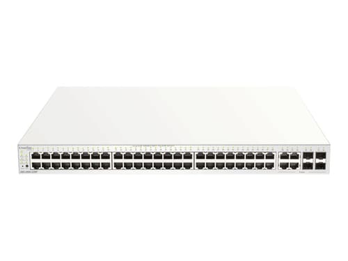 D-link Dbs-2000-52mp Netværksswitch Administreret L2 Gigabit Ethernet (10/100/1000) Strøm Over Ethernet (poe) Grå billede
