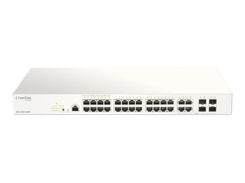 D-link Dbs-2000-28mp Verkkokytkin Hallittu L2 Gigabit Ethernet (10/100/1000) Harmaa