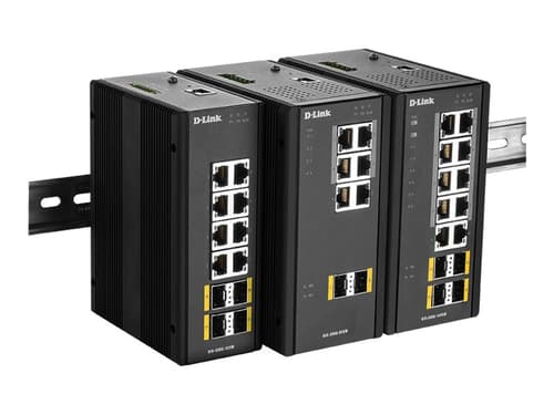 D-link Dis‑300g‑8psw Hallittu L2 Gigabit Ethernet (10/100/1000) Power Over Ethernet -tuki Musta