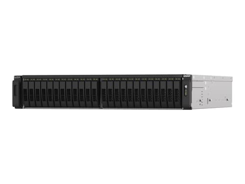 Qnap Ts-h3088xu-rp Nas Teline ( 2u ) Intel® Xeon® W-1270 64 Gb Ddr4 0 Tb Quts Hero Musta, Harmaa