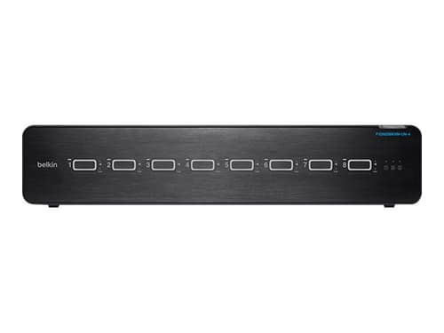 Belkin F1dn108kvm-un-4 Kvm-kytkin Telineasennus Musta