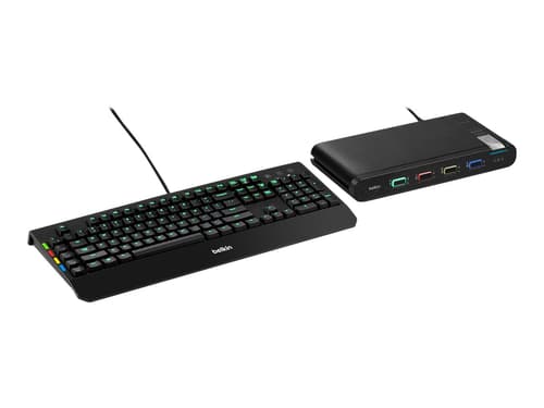 Belkin F1dn104kvm-unn4 Kvm-kytkin Musta