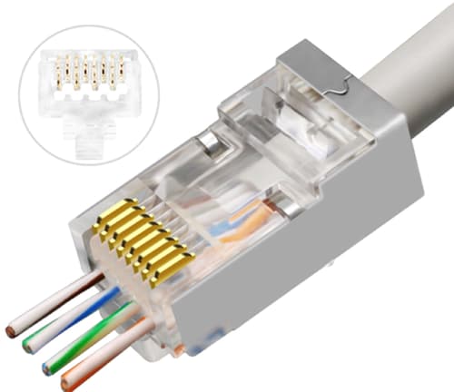 Direktronik Rj45 Connector Stp Cat6a Multi/solid 1.1mm Awg26