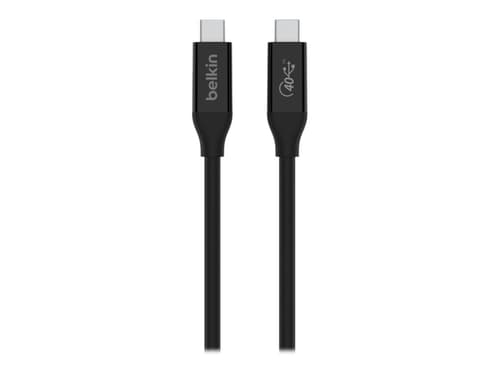 Belkin Connect Usb4 Cable 100w 0.8m Usb-c Usb-c Musta
