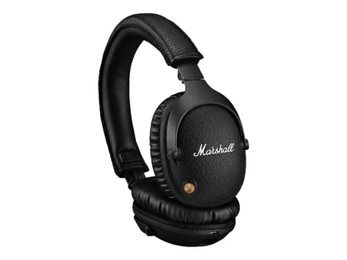 Marshall Monitor II A.N.C., Hovedtelefoner, Headset, Opkald og musik, Sort, Binaural, Kabel & trådløs