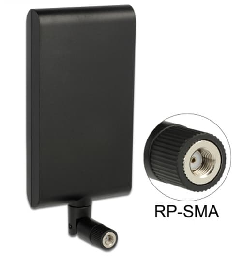 Delock Wlan 802.11 Antenna Rp-sma 7,5-10dbi Directional billede