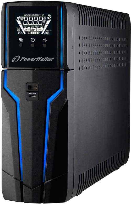 BlueWalker 10121173 - PowerWalker VI GXB - 1000VA/600W - Line Interactive UPS