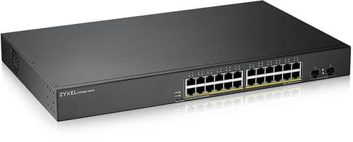 Zyxel Gs1900-24hpv2 24-port Gigabit Switch Poe 170w billede